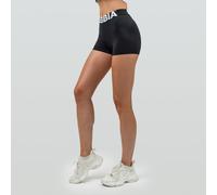 NEBBIA Women‘s High Waisted shorts Glute Pump Black XS
