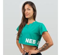 NEBBIA Women‘s Powerhouse Crop Top Green M