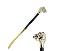 NEBE Calzascarpe Di Lusso Leggero Hotel For Uso Domestico Metallo Elettrolitico Manico In Legno Sollevatore For Scarpe(C)