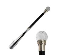 NEBE Calzascarpe Di Lusso Leggero Hotel For Uso Domestico Metallo Elettrolitico Manico In Legno Sollevatore For Scarpe(B)