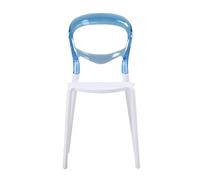 NEBE Sedia da Ufficio Sedia da pranzo for hotel nordica, sedia creativa trasparente for il tempo libero, soggiorno, negoziazione, in plastica for la casa