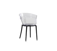 NEBE Sedia da Ufficio Sedia da pranzo moderna, semplice, interamente in plastica, for esterni, di piccole dimensioni, for la casa, for ristorazione, creativa, for negoziazione, for caffè e ristoranti