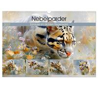 Nebelparder. Zuhause im dichten Regenwald (Wandkalender 2027 DIN A3 quer), CALVE