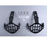Nebelscheinwerfer Gitter Abdeckung Schwarz BMW F 750GS / F 750 GS 2018-2020