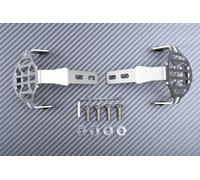 Nebelscheinwerfer Gitter Abdeckung Silber BMW F 850GS / F 850 GS 2018-2020