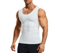 Nebility Compressione Uomo Shapewear Canotta Contenitiva Maglietta Snellente Intimo Dimagrante Fascia Pancia Sportivo Fitness Canottiera