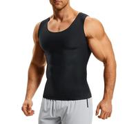 Nebility Compressione Uomo Shapewear Canotta Contenitiva Maglietta Snellente Intimo Dimagrante Fascia Pancia Sportivo Fitness Canottiera