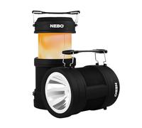 Torcia Lanterna NEBO Big Poppy 300 Lumen COB LED + 120 Lumens + Effetto Fiamma