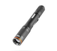NEBO Columbo 100 - Torcia LED Potente Professionale - Luce tascabile a batteria per penna da ispezione - 3 modalità di luce, 4,5 ore di durata della batteria, zoom variabile e impermeabile