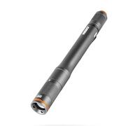 NEBO Columbo Flex 150 - Torcia a penna tascabile - LED per ispezione - Piccola torcia ricaricabile con 3 modalità di luce e zoom regolabile 4x