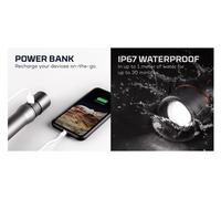 Nebo Torcia DAVINCI 2000 Torcia LED 2000 Lumen con funzione Powerbank