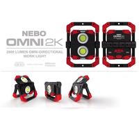 NEBO OMNI 2K Ricaricabile 2000 Lumens COB LED NE0015