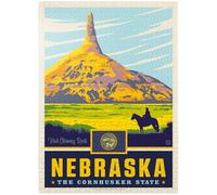 Nebraska: The Cornhusker State - Puzzle premium da 1000 pezzi per adulti