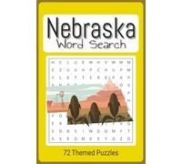 Nebraska Word Search Puzzle Book: Easy To Read Word Find