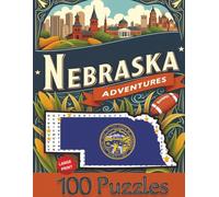 Nebraska Word Search Puzzle Book for Adults: Large Print Brain Games for Travel, Seniors & Relaxation: 100 Nebraska-Themed Puzzles with Fun Facts, ... for Road Trips, Gifts & Brain Boosting Fun