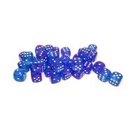 Nebula: 12Mm D6 Aura/White Luminary Dice Block (36 Dice) ACC NUOVO