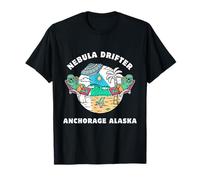 Nebula Drifter Anchorage Alaska Viaggi All'aperto Maglietta