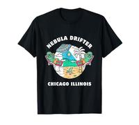 Nebula Drifter Chicago Illinois Viaggi All'aperto Maglietta
