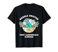 Nebula Drifter Fort Lauderdale Florida Viaggi All'aperto Maglietta