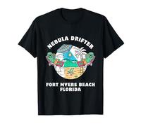 Nebula Drifter Fort Myers Beach Florida Viaggio All'aperto Maglietta