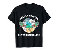 Nebula Drifter Hilton Head Island Viaggi All'aperto Maglietta