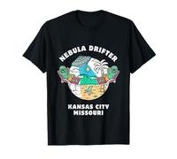Nebula Drifter Kansas City Missouri Viaggi All'aperto Maglietta