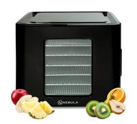Nebula Essiccatore Alimentare Da 400W Con 6 Ripiani | Nero | Essiccatore Alimentare Digitale Per Frutta, Verdura, Carne Ed Erbe Aromatiche - Timer A LED E Temperatura Regolabile