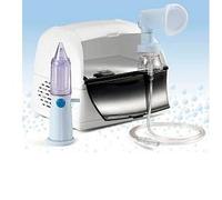 Air Liquide Medical Syst. Aerosol Sistema Modulare Nebula Con Ampolla M2000+maschera+soluzione Nasale Rinowash Per Terapie Inala