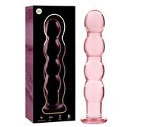 Dildo in Vetro Borosilicato 16,5 x 3,5 cm - Rosa