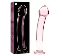 NEBULA SERIES BY IBIZA - MODEL 11 DILDO BOROSILICATE GLASS 16 X 3 CM PINK