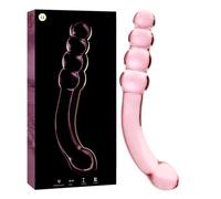 NEBULA SERIES BY IBIZA - MODEL 14 DILDO BOROSILICATE GLASS 18.5 X 3 CM PINK