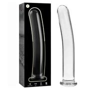 NEBULA SERIES BY IBIZA - MODEL 17 DILDO BOROSILICATE GLASS 18.5 X 3 CM CLEAR