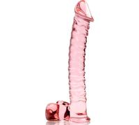 Nebula Series By Ibiza - Modello 23 Dildo in Vetro Borosilicato 21,5 X 4 CM Rosa