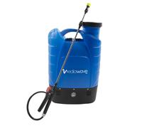 Nebulizzatore a Batteria da Spalla 16lt Pompa Diserbante con Spruzzino
