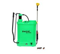 Nebulizzatore a Spalla 16 L Pompa Irroratrice Spruzzatore Pompa a zaino ELETTRICA MANUALE BATTERIA 12V 8Ah 3.1 l/min Breckner Germany
