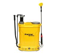 Nebulizzatore a Spalla 18 L Pompa Irroratrice Spruzzatore Pompa a zaino ELETTRICA MANUALE BATTERIA 12V 8Ah 3.1 l/min Breckner Germany