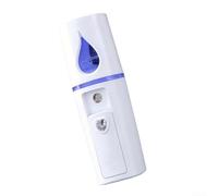 Nebulizzatore a spruzzo a freddo, portatile, per rinfrescare il viso, idratare la pelle e migliorare la cura della pelle prima del trucco o per l'uso a mezzogiorno (taglia unica, bianco)