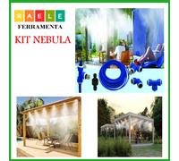 Nebulizzatore acqua per giardino raffrescatore con ugelli nebulizzazione 15MT