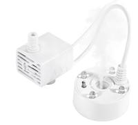 Nebulizzatore ad ultrasuoni, Nebulizzatore per acquario,Macchina per la Stagno Mister Mist Maker - ad ultrasuoni per umidificatore d'aria, Mister Fogger con luci a LED, Pond Fogge