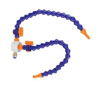 Nebulizzatore di refrigerante per fresatrice, sistema raffreddamento a nebbia con base magnetica, pompa spray lubrificazione CNC Mini mulino ugello in metallo Tubo to Double tube 11.8 in Round Nozzle