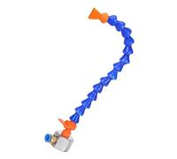 Nebulizzatore di refrigerante per fresatrice, sistema raffreddamento a nebbia con base magnetica, pompa spray lubrificazione CNC Mini mulino ugello in metallo Tubo tor Single tube 19.7 in Flat Nozzle
