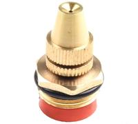 Nebulizzatore per giardino Ottone 2 Pollici Pressione Bassa Nebulizzatore | Ottone massiccio, per interruttore rotativo, per nebbia fredda, per facile, bassa pressione richiesta
