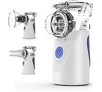 Nebulizzatore Portatile Mini Mesh Portatile - Vaporizzatore Ricaricabile USB per Bambini E Adulti con Ugello Maschera - Ideale per Tosse, Asma E Problemi Respiratori - Perfetto per Uso Domestico E