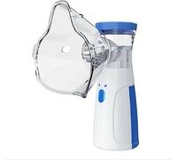 Nebulizzatore Portatile Silenzioso, Inalatore con Maschere per Adulti e Bambini, USB Ricaricabile