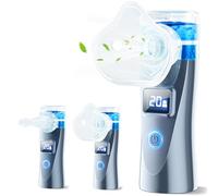 Nebulizzatore silenzioso ultrasuoni portatile per tutti 30dB 2 modi Grigio