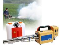 Nebulizzatore termico portatile per disinfezione, soluzione da 15 l e capacità di carburante 2 l, macchina spray efficiente per la sanificazione di grandi aree