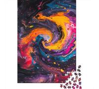 Nebulosa Astratta Colorata Puzzle 1000 Pezzi Puzzle per Adulti Pezzi di Carta Universo Notturno Relax Famiglia 70x50cm/1000pcs
