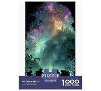 Nebulosa Foresta Puzzles 1000 Pezzi Gioco Di Sfida Giocattolo Adulti E Oltre 12 Anni Gioco Di Puzzle Sfida Educativa Tempo Di Famiglia Regalo Decorazione Casa 52x38cm/1000pcs