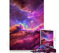 Nebulose Abbracciano i Giovani Puzzle 1000 Pezzi Gioco Allenamento Mentale Divertimento Rilassante Arte Assemblaggio Arte Collezionabile (38x52cm)