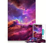 Nebulose Abbracciano i Giovani Puzzle 1000 Pezzi Gioco Allenamento Mentale Divertimento Rilassante Arte Assemblaggio Arte Collezionabile (38x52cm)